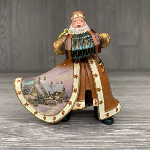 Thomas Kinkade “The Joy of Christmas” Old World Santas, Ornament Tree decoration - Picture 2 of 7
